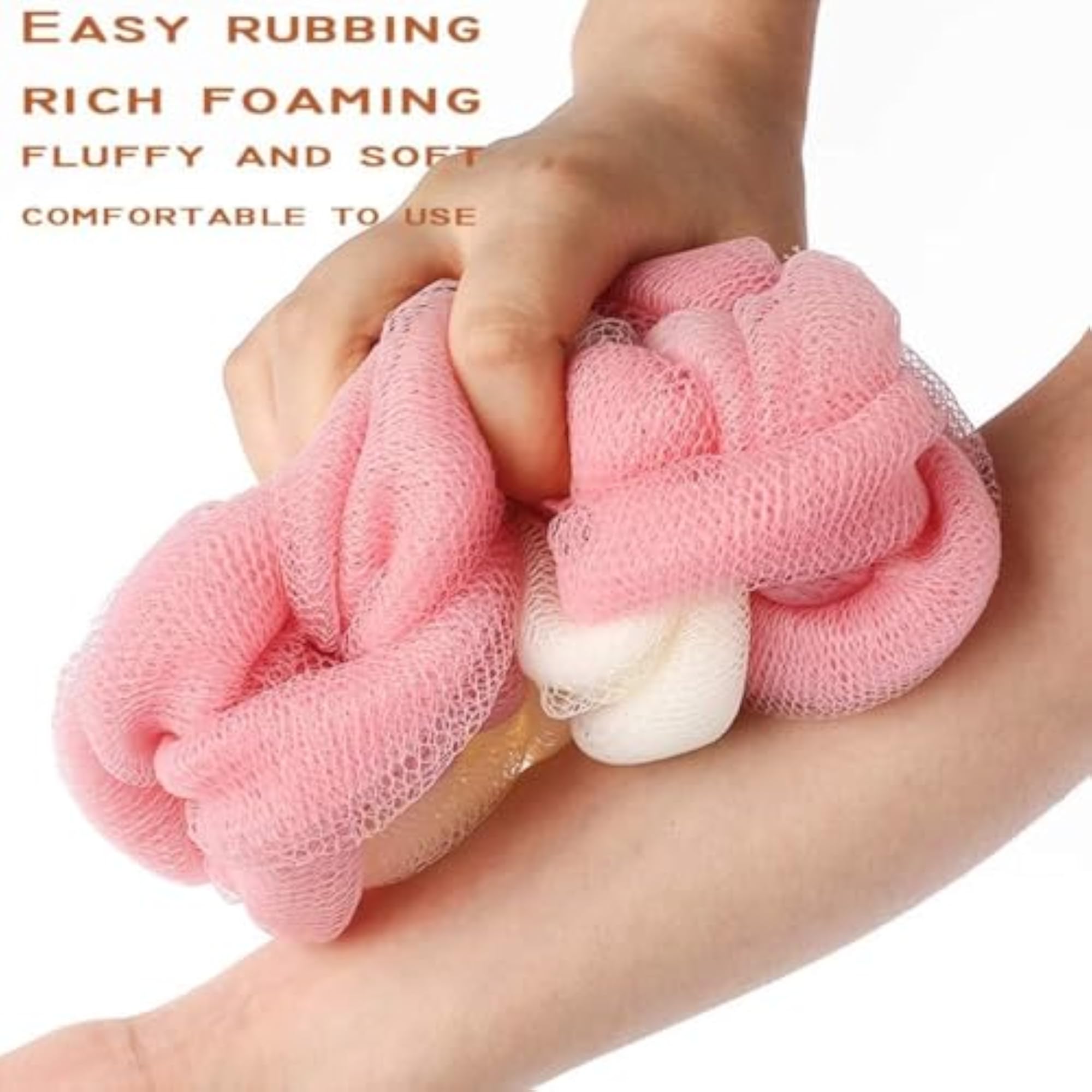 Gentle Bath Shower Loofah Sponge, Perfect for All Skin Types